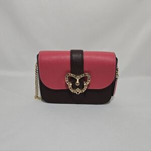 Coach Gemma Colorblock Butterfly Buckle Purse